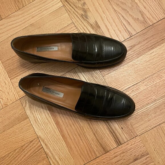 Emme Parsons Danielle Croc Loafer sz40 - Picture 1 of 8
